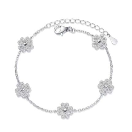 Clover Dewdrop Bracelet